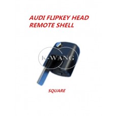 AUDI FLIPKEY HEAD REMOTE SHELL (SQUARE)